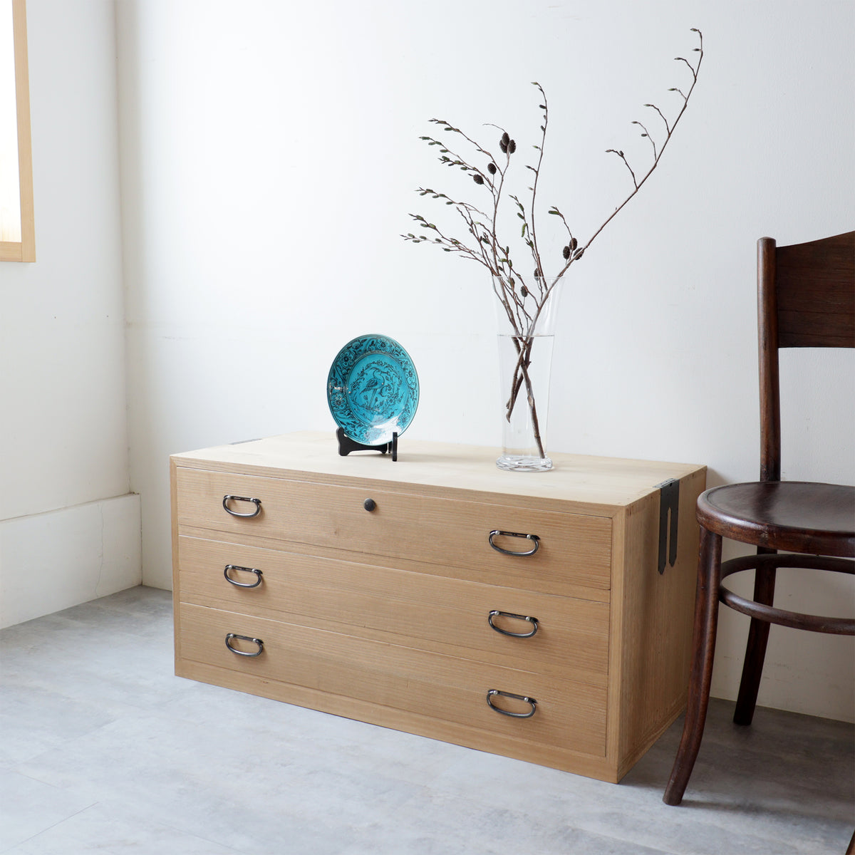 ※machiko※ 桐箪笥 3尺桐衣裳箪笥 【Paulownia chest】[f292] – 青梵ギャラリー