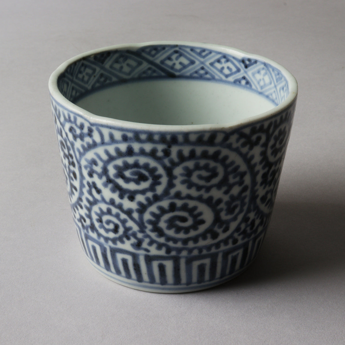 古伊万里蛸唐草紋様蕎麦猪口 1客【OLD IMARI SOBA CHOKO -soba noodle