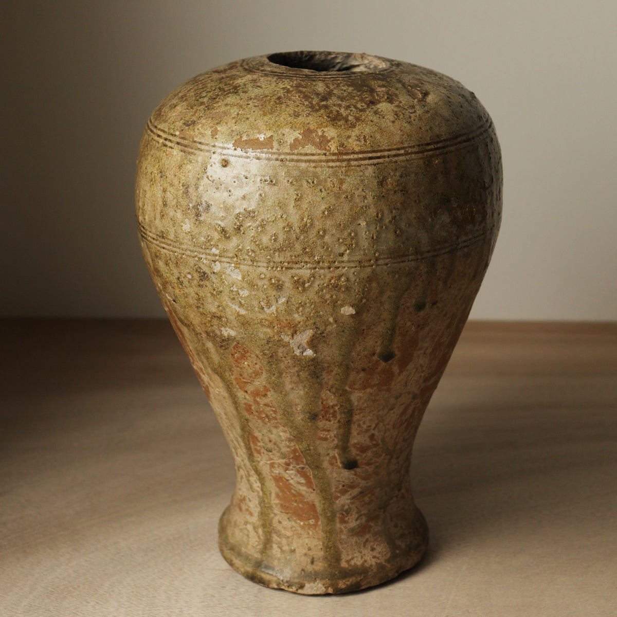 古瀬戸 瓶子 残欠 香炉 酒器 古美術 古道具 アンティーク 古瀬戸 香炉 鎌倉〜室町時代初期 13〜14 世紀 D. 5.5 cm H. 3.3 cm