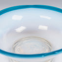 青花縁碗型氷コップ  [g022]