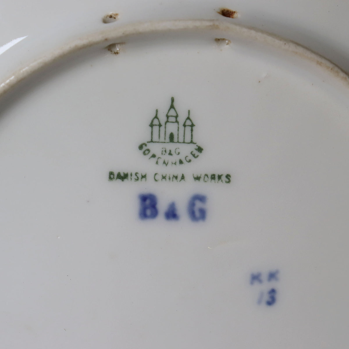 ビングオーグレンダール イヤープレート 1898年【Bing & Grondahl year