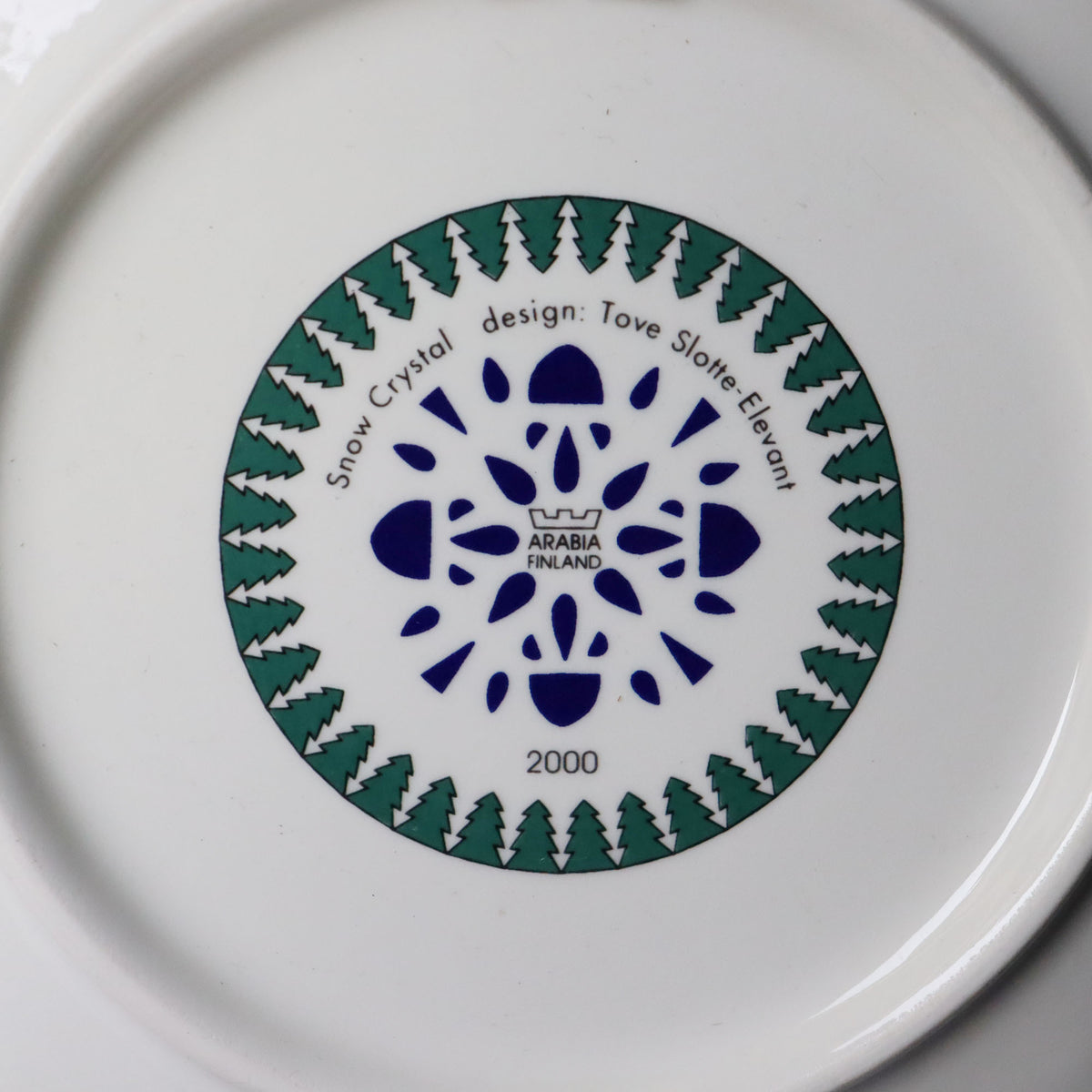 ユ*リ様 新品未使用品 アラビア 陶磁器プレート 1995年 デザイン Y様ご確認用】ARABIA（アラビア）／Tuuli（トゥーリ） ／Heljä
