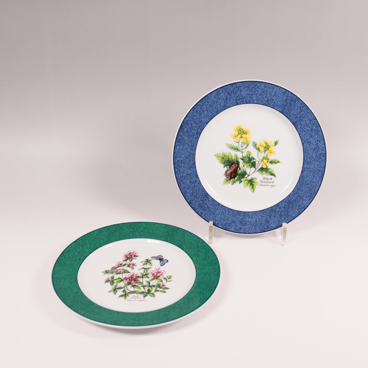 ロイヤルウースター Worcester Herbs ブルー&グリーン2枚セット ロイヤルウースター Worcester Herbs ブルー&グリーン2枚セット