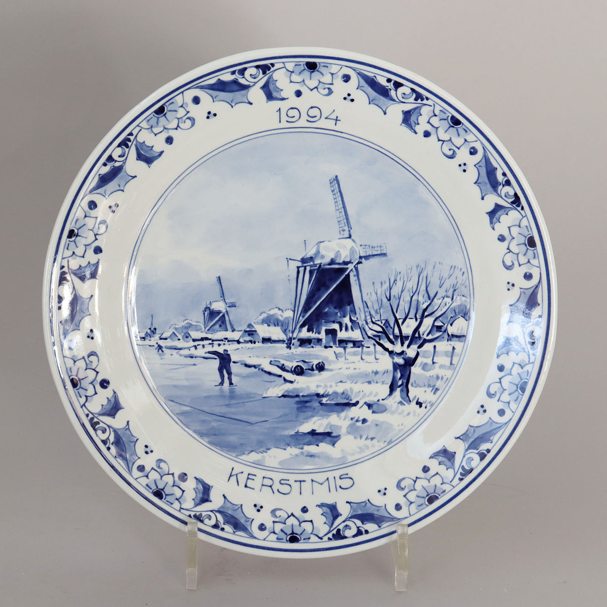 ロイヤルデルフト イヤープレート(25.4cm) 1994年【royal delft year
