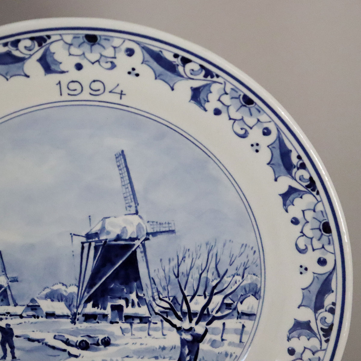 ロイヤルデルフト イヤープレート(25.4cm) 1994年【royal delft year