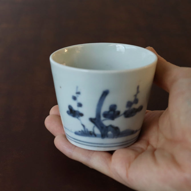 古伊万里染付蕎麦猪口 [p0313]