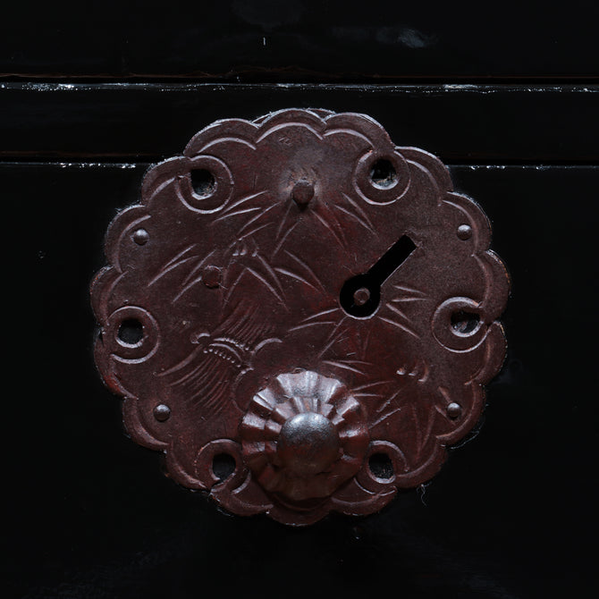 黒塗庄内小箪笥【SHONAI small chest】 [j1112]