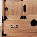 時代箪笥／桐小箪笥　スタンド付き【KIRI small chest with metal stand】[j1113]Japanese Antique Furniture