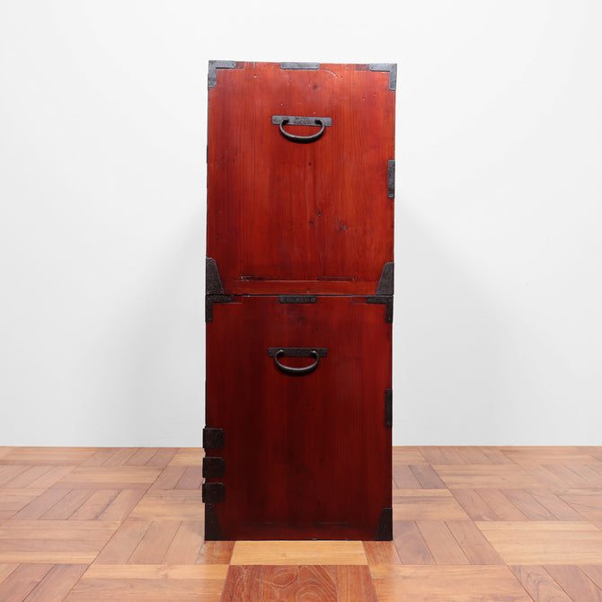 黒塗庄内丸金具衣裳箪笥【SHONAI clothing chest】[j1114]