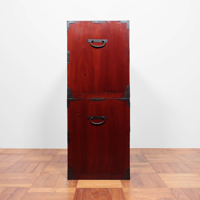 黒塗庄内丸金具衣裳箪笥【SHONAI clothing chest】[j1114]