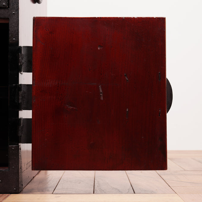 黒塗庄内丸金具衣裳箪笥【SHONAI clothing chest】[j1114]