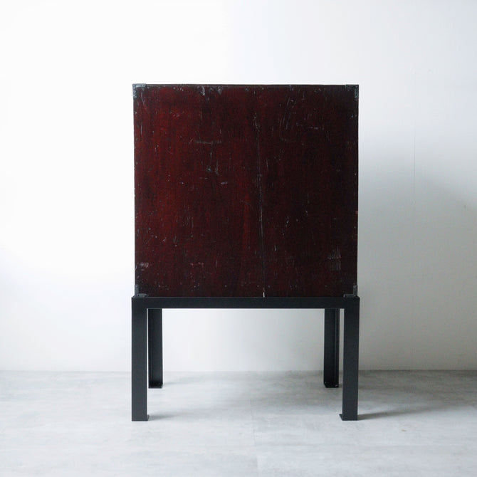 庄内小箪笥　スタンド付き【Syounai smallchest with metal stand】 [j1207]　Japanese Antique Furniture