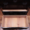 黒塗庄内丸金具衣裳箪笥【SHONAI clothing chest】[j1114]