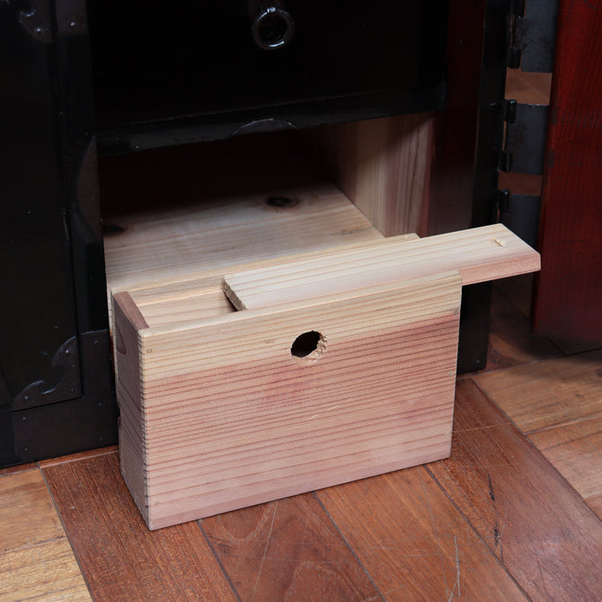 黒塗庄内丸金具衣裳箪笥【SHONAI clothing chest】[j1114]