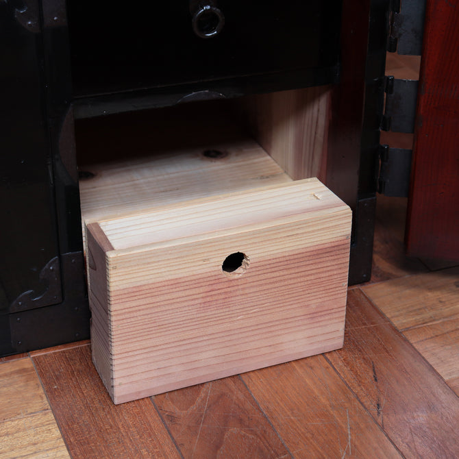 黒塗庄内丸金具衣裳箪笥【SHONAI clothing chest】[j1114]