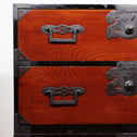 時代箪笥／庄内兜金具衣裳箪笥【 Shonai clothing chest 】 [j1115]Japanese Antique Furniture