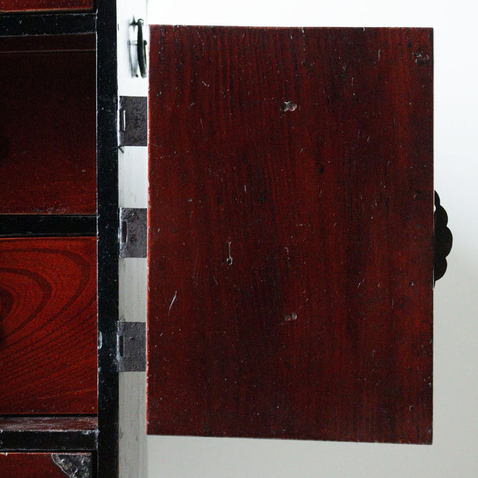 庄内小箪笥　スタンド付き【Syounai smallchest with metal stand】 [j1207]　Japanese Antique Furniture