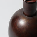 香取正彦／銅花入【Bronze vase by Masahiko Katori】[k0562]