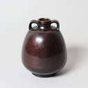 香取正彦／銅花入【Bronze vase by Masahiko Katori】[k0563]