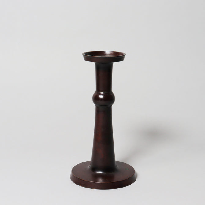 香取正彦／銅燭台【Bronze candlestand by Masahiko Katori】[k0564]