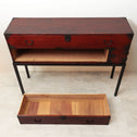 時代箪笥／刀箪笥（嘉永六年墨書き）　スタンド付き【Edo era KATANA chest with metal stand】 [j1206]　Japanese Antique Furniture
