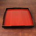 付目吸物膳 1客 【Lacquered tray with Makie decoraitions 】[L0011-1]