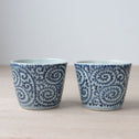 古伊万里蛸唐草紋様蕎麦猪口　1客【OLD IMARI SOBA CHOKO -soba noodle cup 1pc】[p0351]