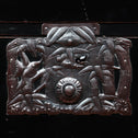 黒塗庄内衣裳箪笥 スタンド付き【Shonai clothing chest with metal stand】[j1117]