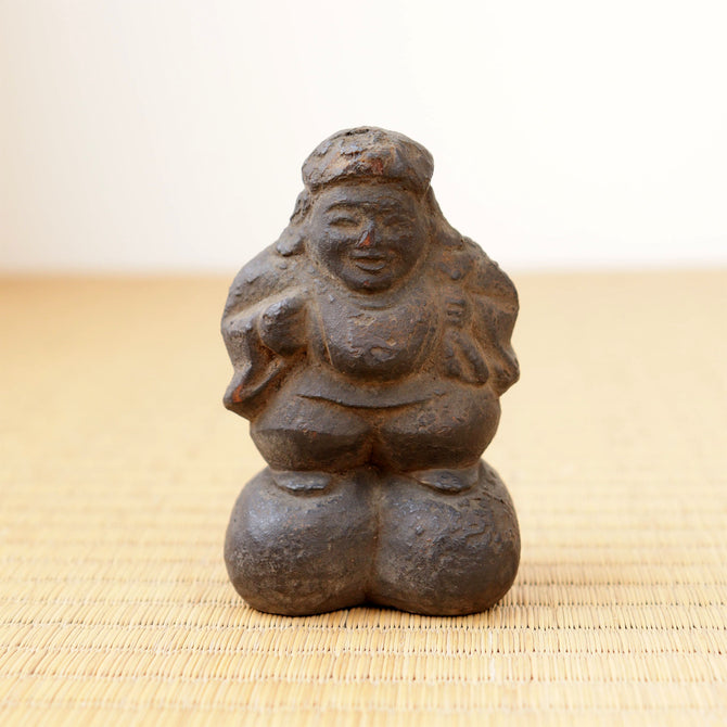 大黒様 木彫 彫刻 骨董 木製 - メルカリ