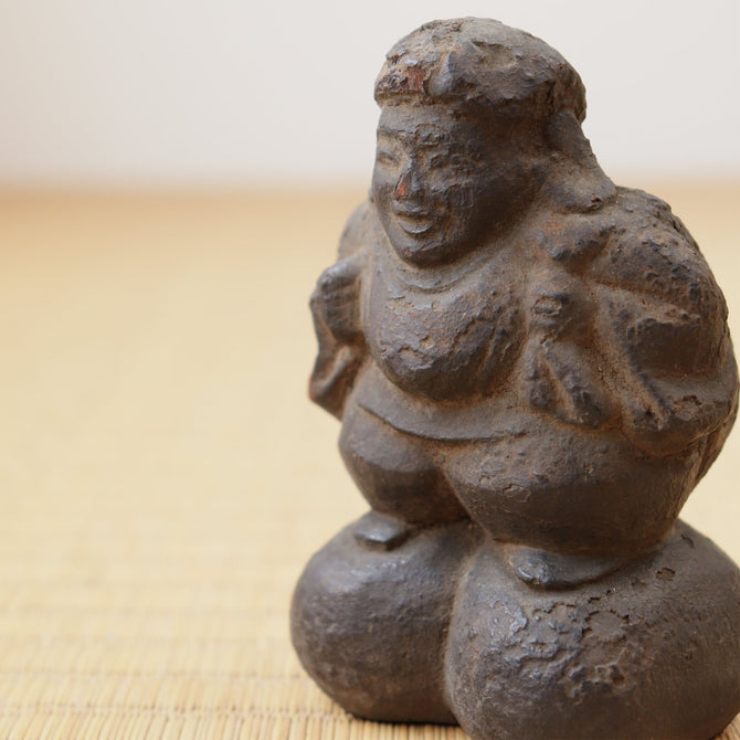 専用 一木彫刻民芸大黒5cm10cm4cm - メルカリ