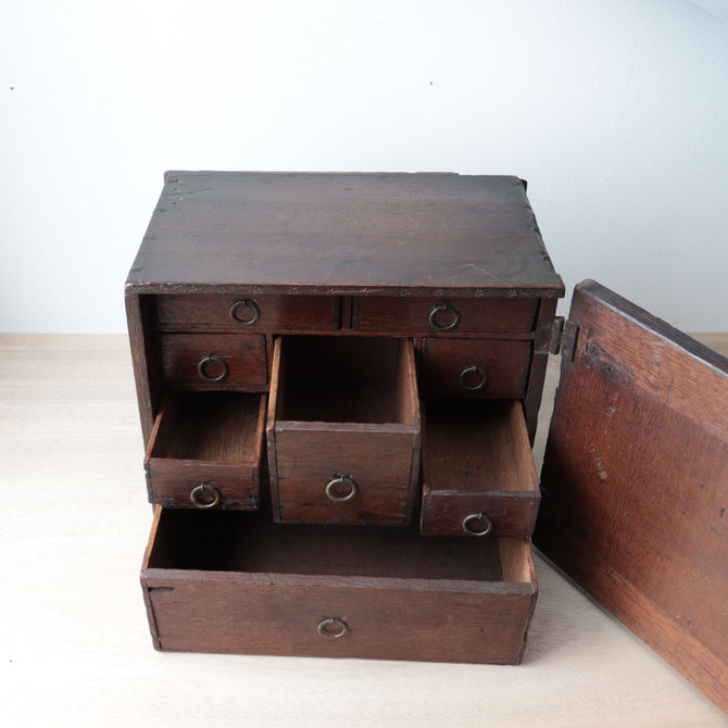 スパイスキャビネット　【Oak Spice Cupboard】[f0306]