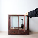 ガラスショーケース【Small glass display case】[f0304]