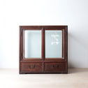 ガラスショーケース【Small glass display case】[f0304]