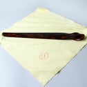 黒田辰秋作　縞柿紙刀【Black persimmon paper sword by Kuroda Tatsuaki】[k0600]