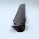 黒田辰秋作　縞柿紙刀【Black persimmon paper sword by Kuroda Tatsuaki】[k0600]