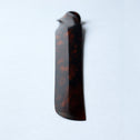 黒田辰秋作　縞柿紙刀【Black persimmon paper sword by Kuroda Tatsuaki】[k0600]