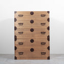 時代箪笥／庄内桐重ね衣裳箪笥【 SHONAI KIRI clothing chest 】 [j1212]　Japanese Antique Furniture