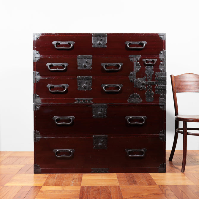 時代箪笥／米沢衣裳箪笥【Yonezawa clothing chest 】 [j1123]　Japanese Antique Furniture