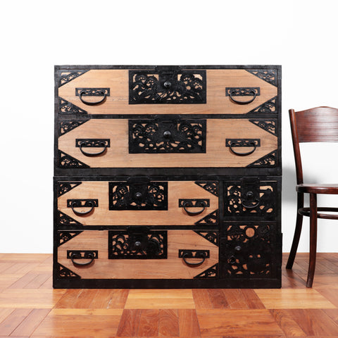 時代箪笥／佐渡衣裳箪笥【SADO clothing chest】 [j1124]Japanese Antique Furniture