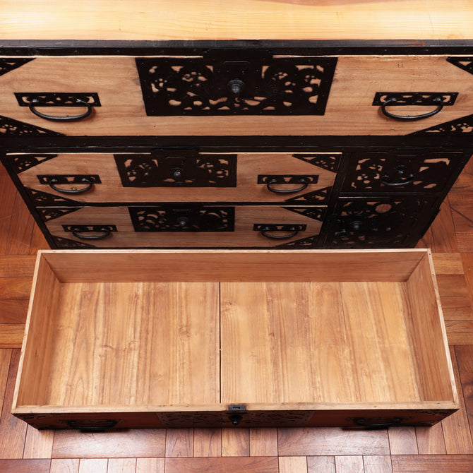 時代箪笥／佐渡衣裳箪笥【SADO clothing chest】 [j1124]Japanese Antique Furniture