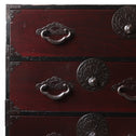 米沢桜紋金具小箪笥　スタンド付き【Yonezawa smallchest with metal stand】 [j1213]　Japanese Antique Furniture