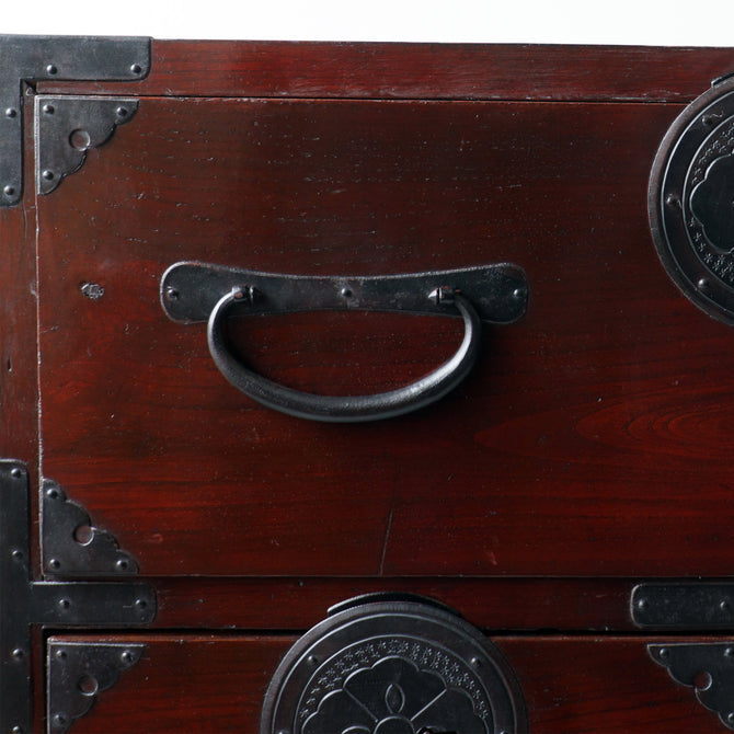 時代箪笥／すきま箪笥　Japanese antique furniture【Remodeled clothing chest】[j1176]
