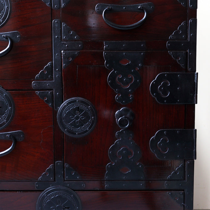 時代箪笥／すきま箪笥　Japanese antique furniture【Remodeled clothing chest】[j1176]