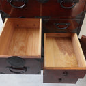 時代箪笥／すきま箪笥　Japanese antique furniture【Remodeled clothing chest】[j1176]