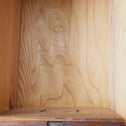 時代箪笥／すきま箪笥　Japanese antique furniture【Remodeled clothing chest】[j1176]