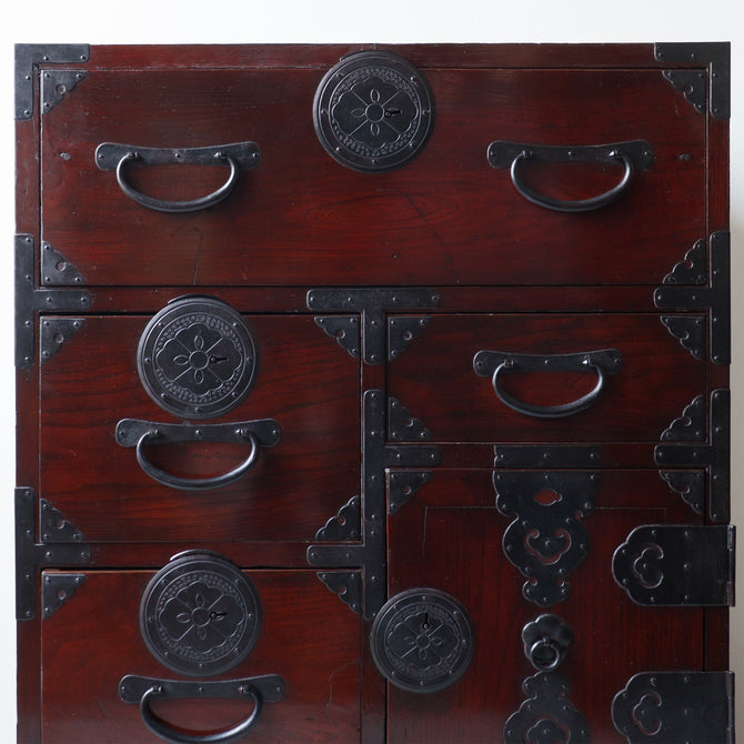 時代箪笥／すきま箪笥　Japanese antique furniture【Remodeled clothing chest】[j1176]