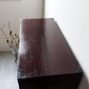 時代箪笥／黒塗庄内小箪笥　スタンド付き【SHONAI small chest with metal stand】 [j1177]　Japanese Antique Furniture