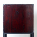 時代箪笥／黒塗庄内小箪笥　スタンド付き【SHONAI small chest with metal stand】 [j1177]　Japanese Antique Furniture