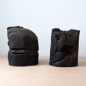 ◆ご商談中 - Sales pending◆木彫 恵比寿様大黒様【EBISU and DAIKOKU wood statue 】 [s1490]