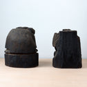 ◆ご商談中 - Sales pending◆木彫 恵比寿様大黒様【EBISU and DAIKOKU wood statue 】 [s1490]